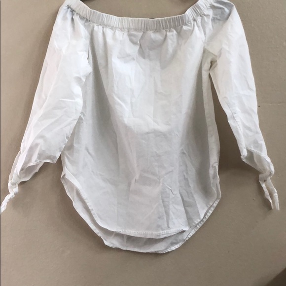 SO Tops - Bright white blouse